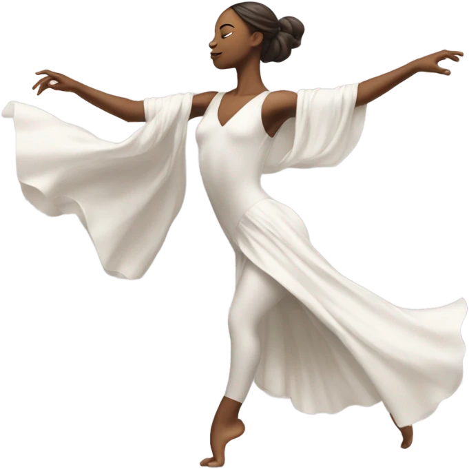 white dancer emoji