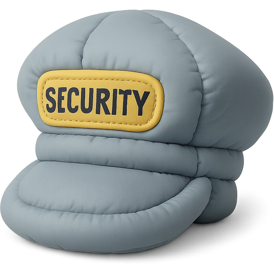 security hat emoji