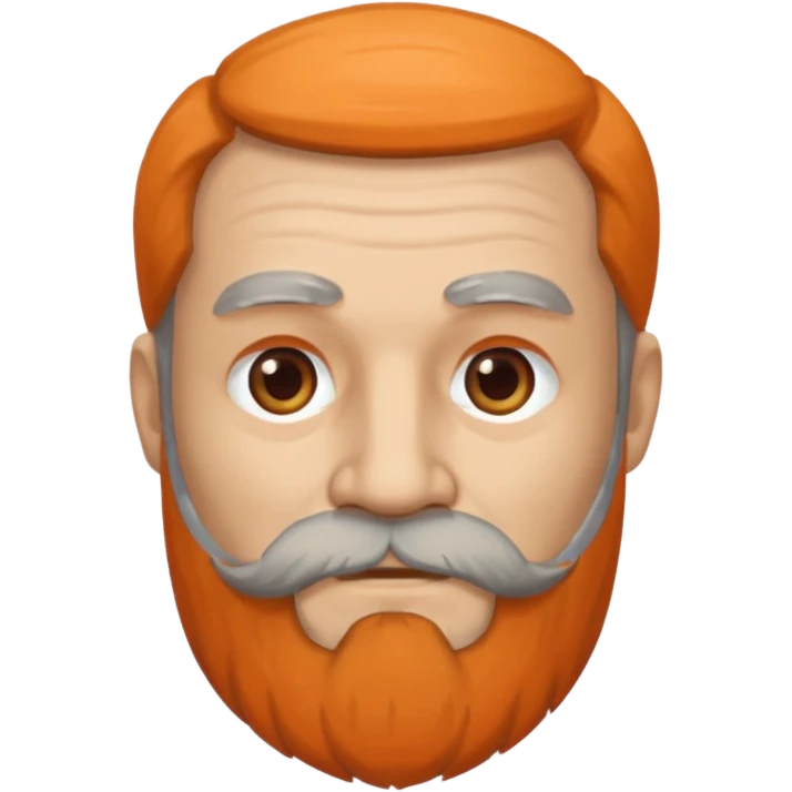 man with long grey beard emoji