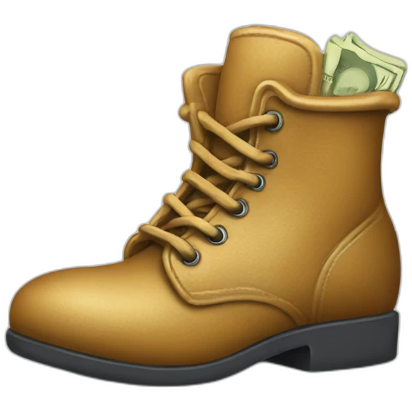 Money in the boot emoji