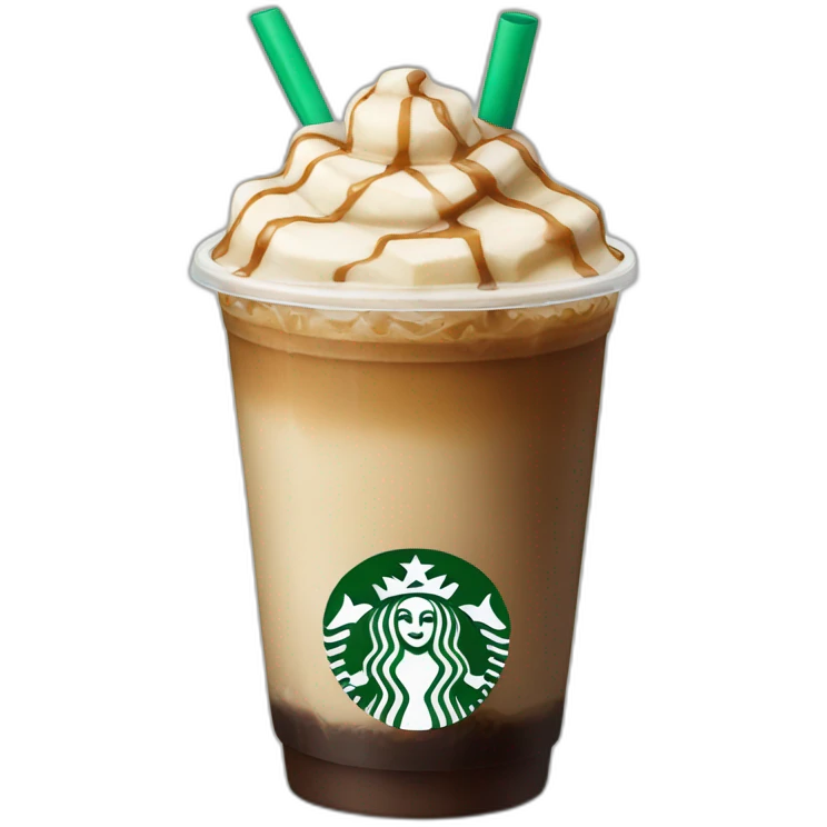 Starbucks ice coffee closed emoji