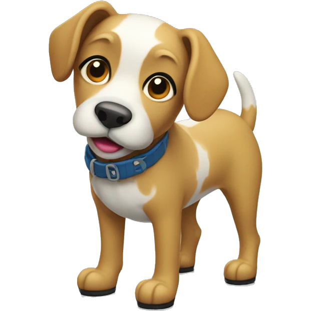 dog wearing gumboots emoji