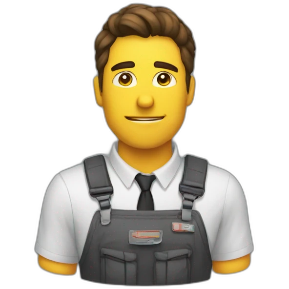 un mec qui procrastine emoji