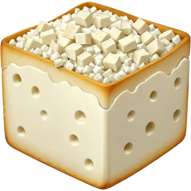 Feta cheese emoji