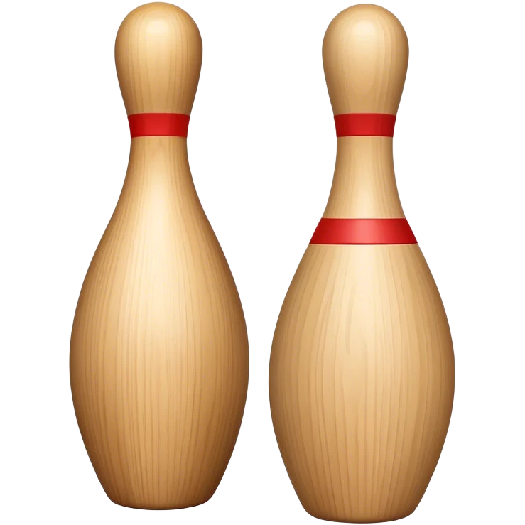 a bowling pin emoji