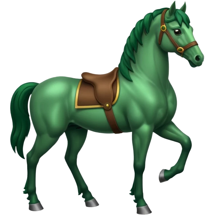 Green horse emoji