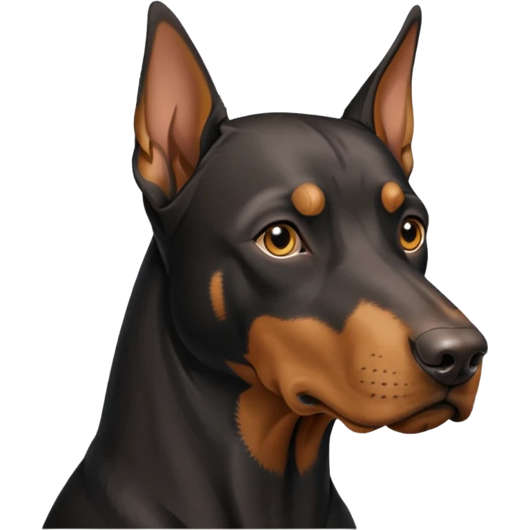 Dobermann european uncropped emoji