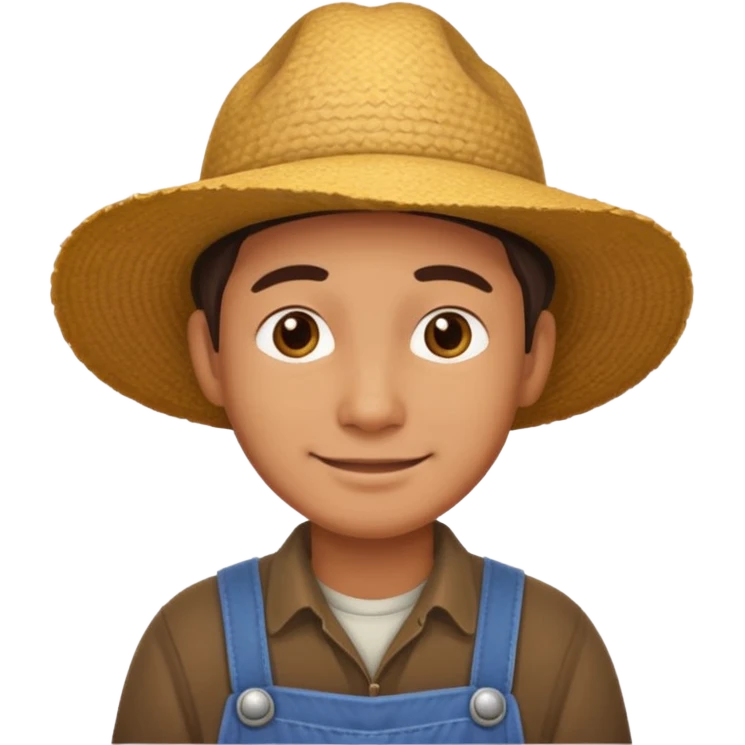 combination of these 🤔👨‍🌾😄 emoji