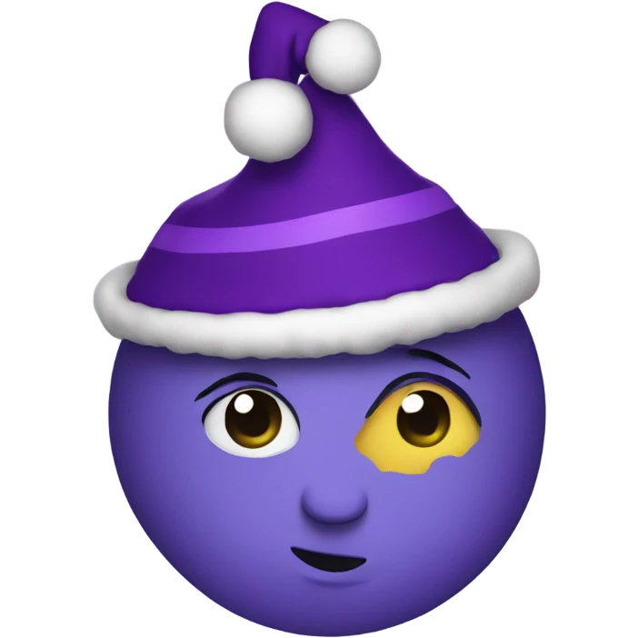 Purple Christmas  emoji