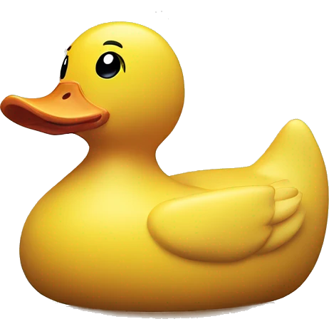 Rubber duck emoji