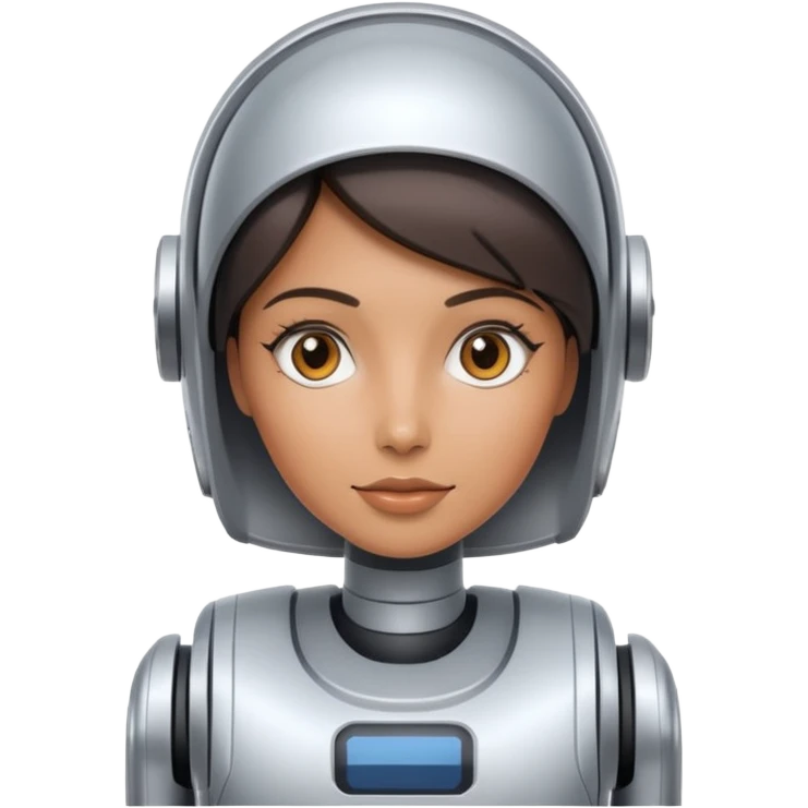woman service Robot emoji