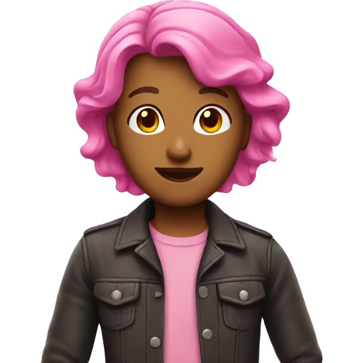 Netflix pink emoji