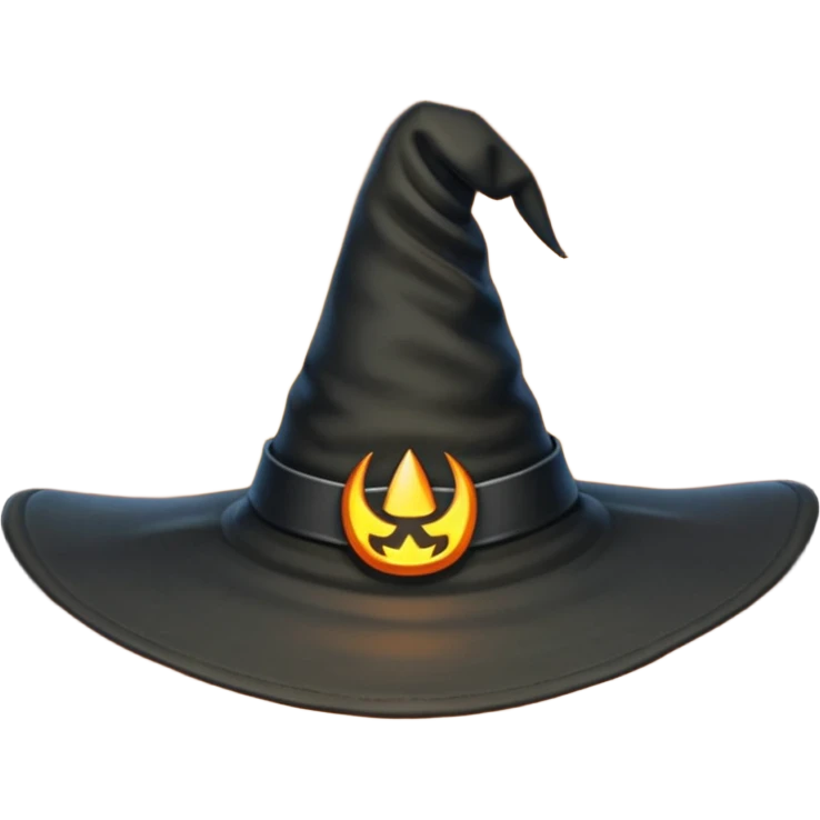 Chapéu de bruxa emoji