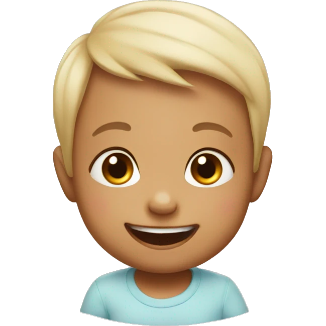 happy baby emoji