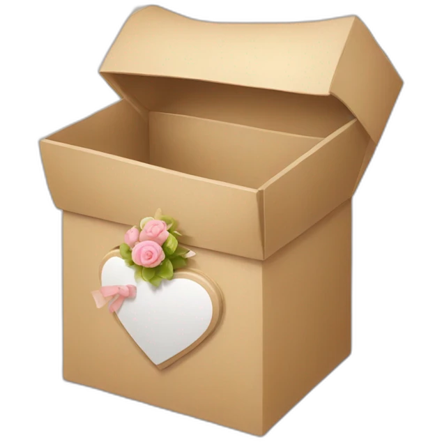 Wedding box emoji