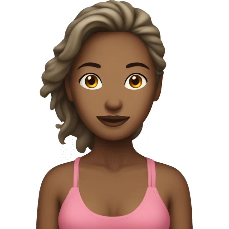 Woman on beach  emoji