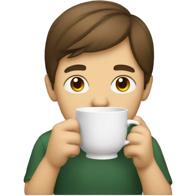 person drinking tea emoji