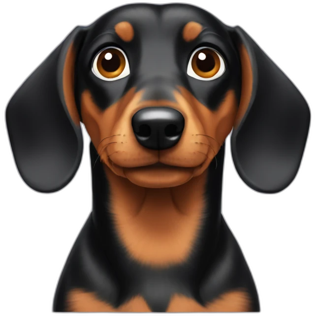-daschund emoji