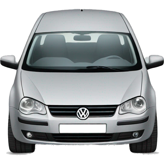 VW polo light grey 2006 emoji