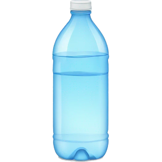 Bottle of water emoji