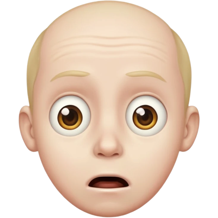 SML Marvin, surprised face emoji