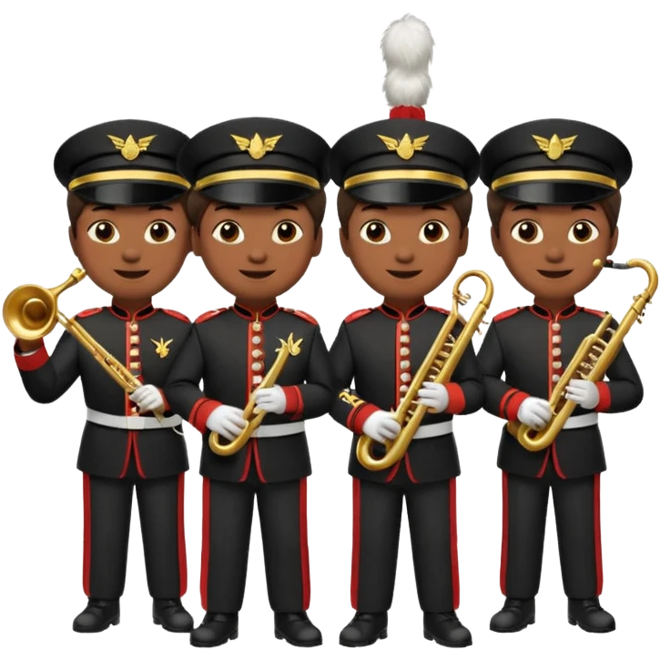 Marching tenors emoji