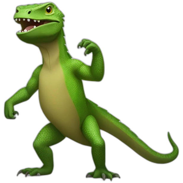 Komodo dancing emoji