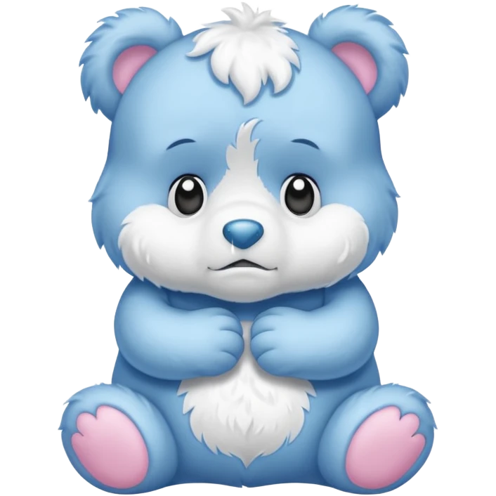 Care bear sad  emoji