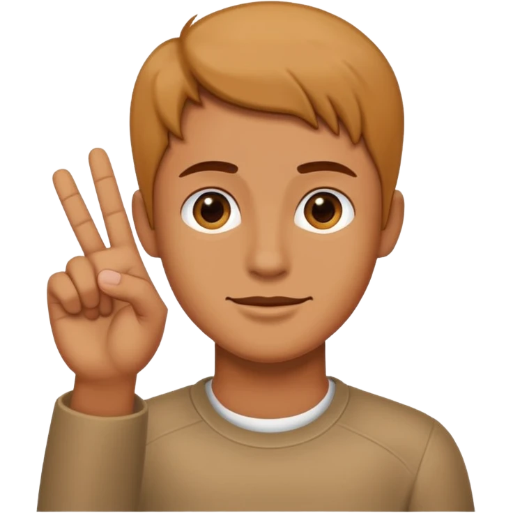 Hand emoji sign for letter D emoji