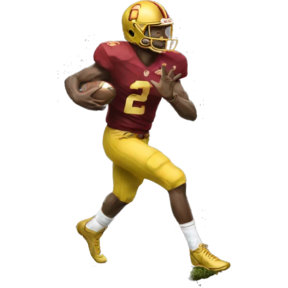 Heisman trophy emoji