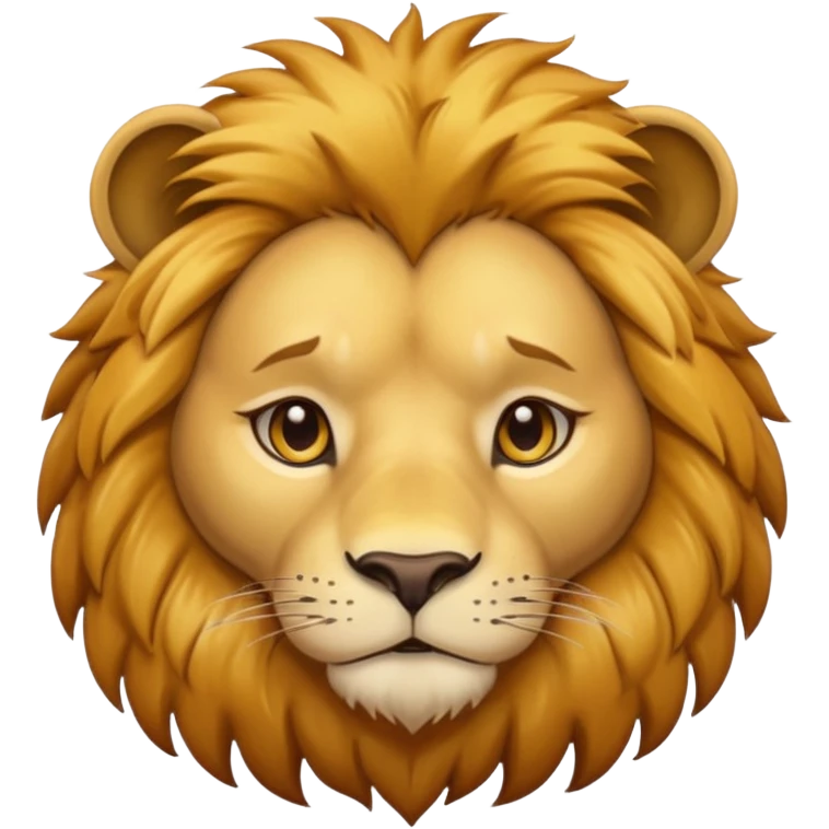 sad Lion emoji