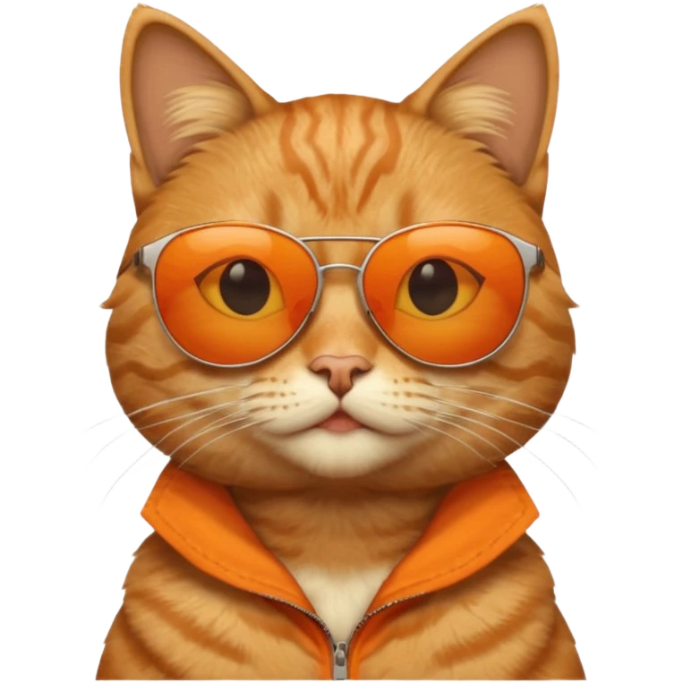 Cat wearing sunglasses emoji