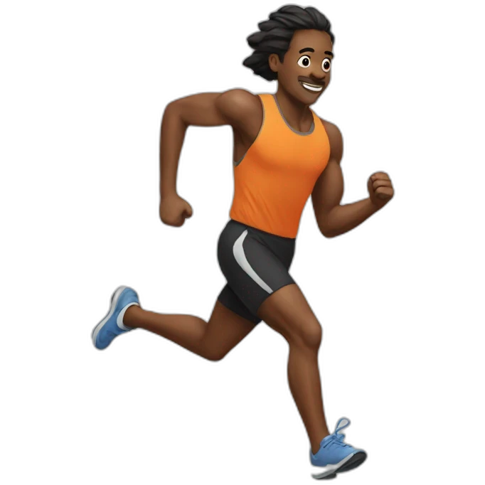 run emoji