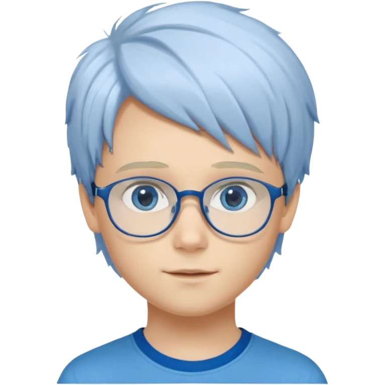 Ein junges Mädchen mit klaren, blauen Augen und wellig-glattem Haar, hellem Teint mit sanftem Glow. Zarte, harmonische Gesichtszüge, ruhiger, freundlicher Ausdruck. Dezente Brille, moderner, minimalistischer Stil. Gesamtwirkung: intelligent, feminin, natürlich schön, leicht verträumt und stilvoll emoji