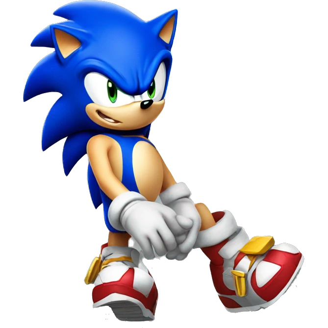 Sonic the Hedgehog emoji