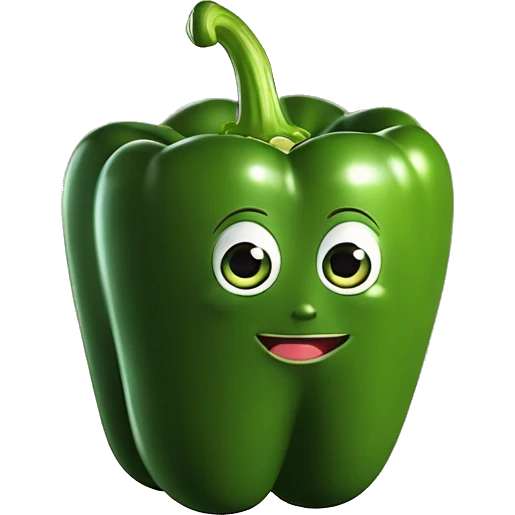 green bell pepper emoji