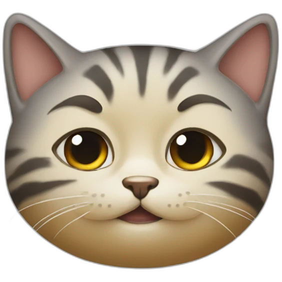Chat qui rit emoji