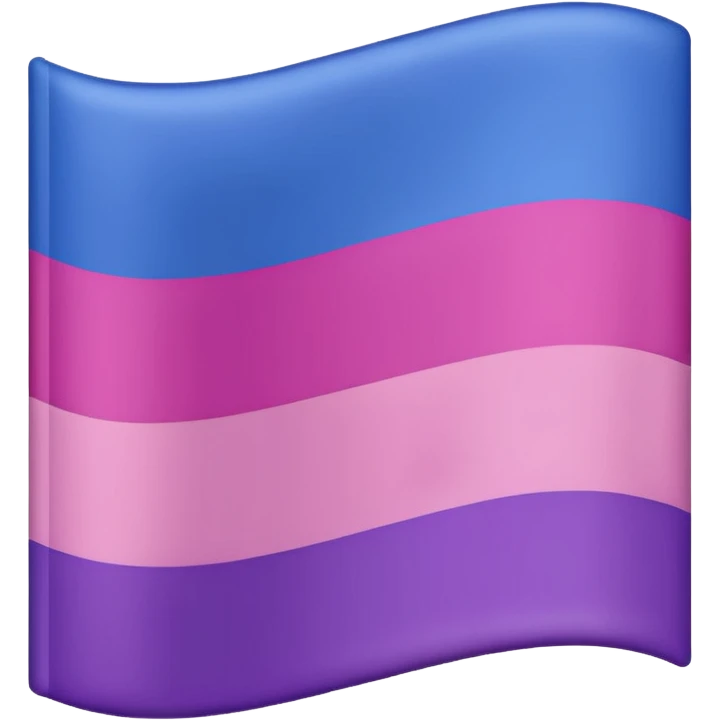 Bisexual flag emoji
