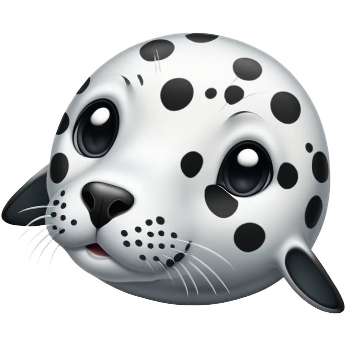 Dalmatian seal hybrid  emoji