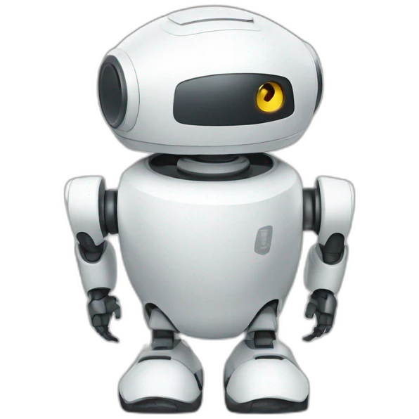 round white robot emoji
