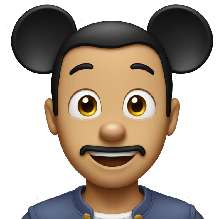 mickey mouse emoji