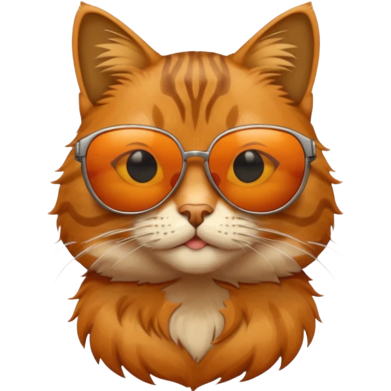 Cat wearing sunglasses emoji