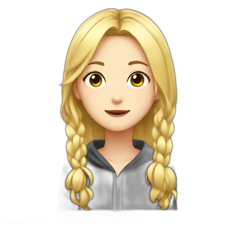 anime girl emoji