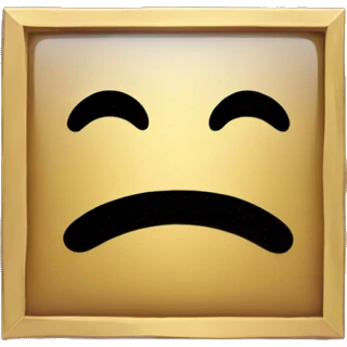 Golden frame victorian style with purple background emoji