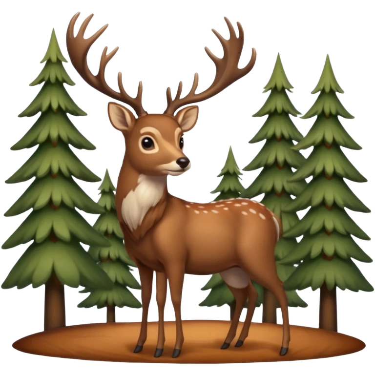 Deer image emoji
