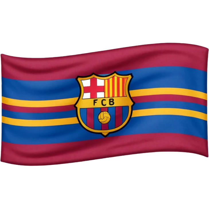Fc Barcelona flag emoji