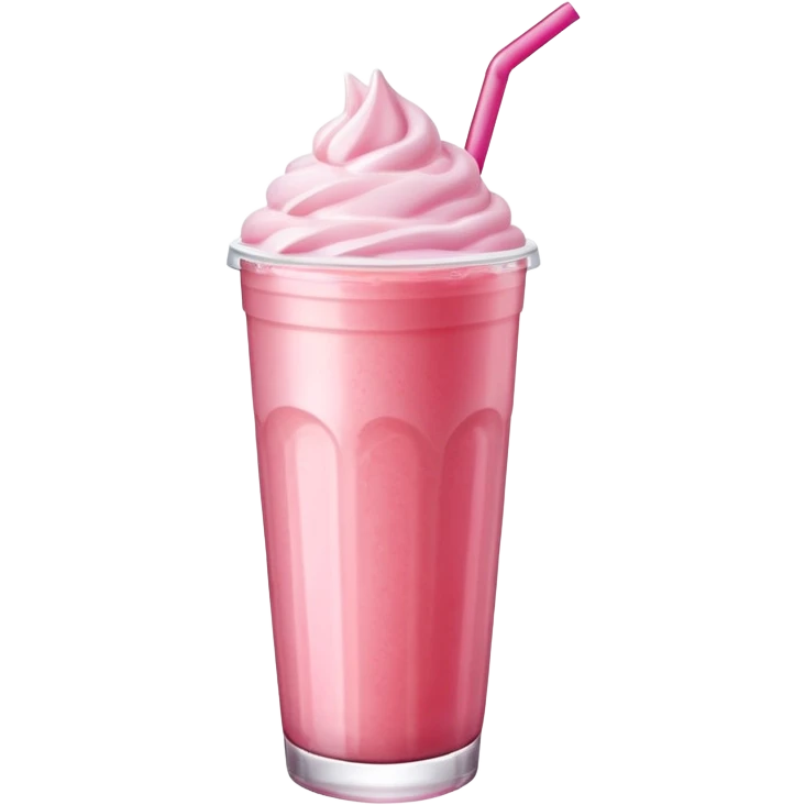 Strawberry cream slush  emoji