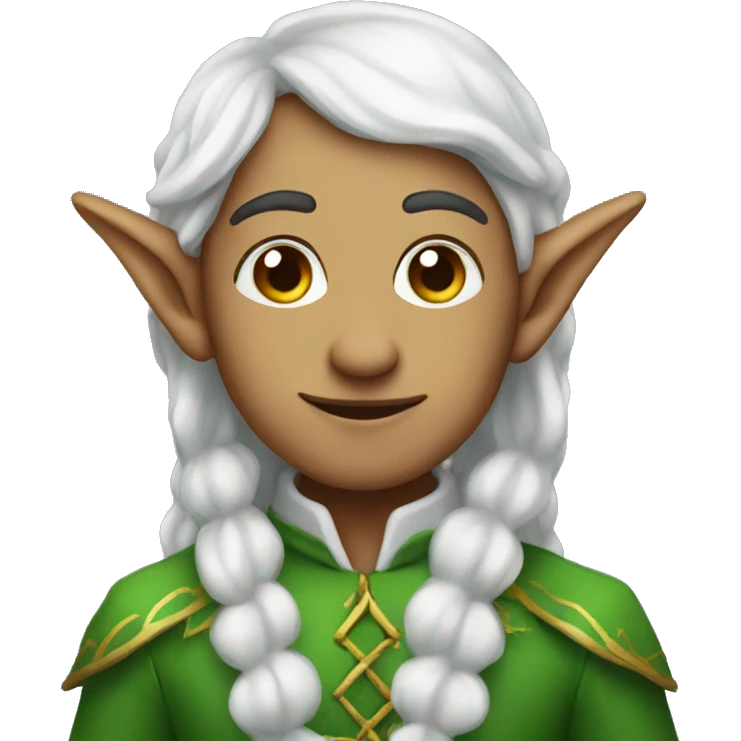 Me as an elf emoji