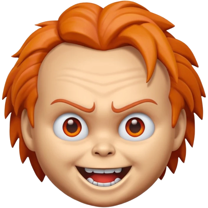 Un emojin de chuky emoji