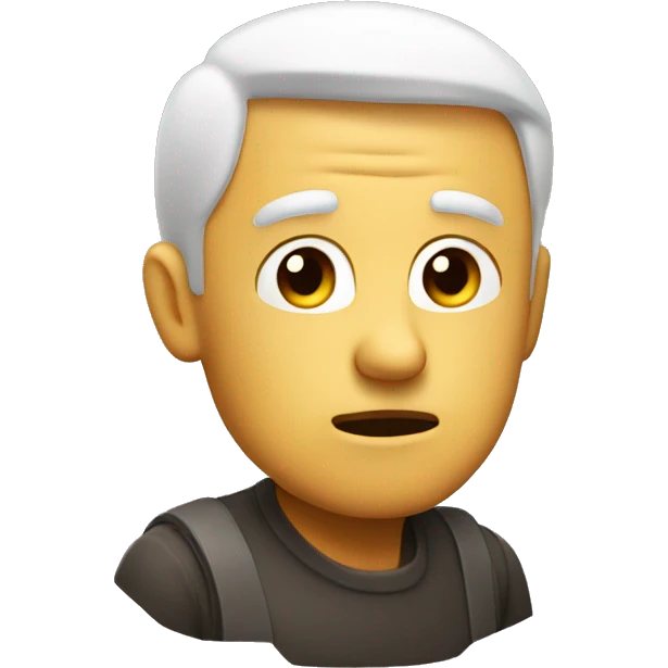 thinking emoji man emoji